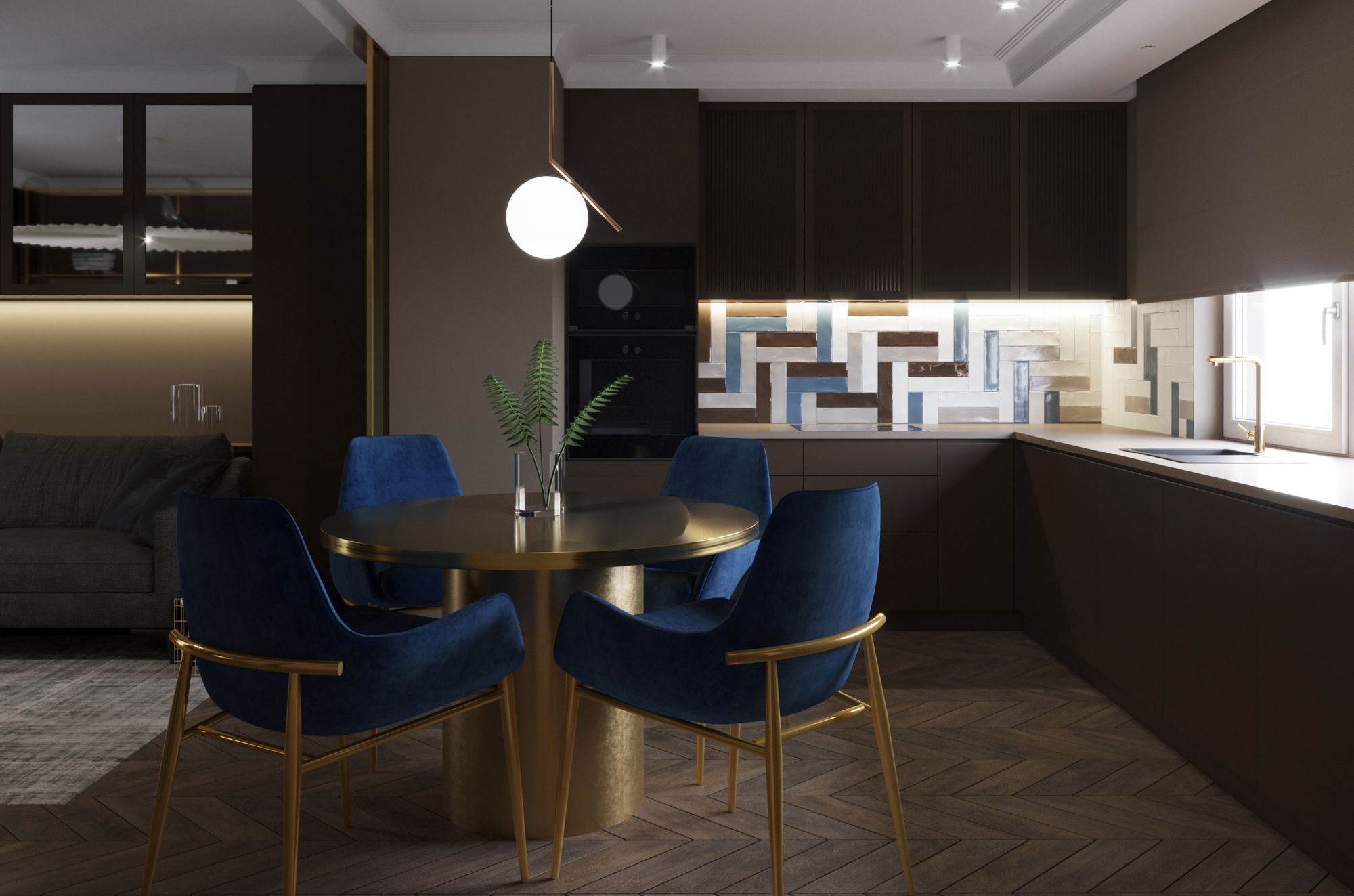 Mieszkanie 80m² – Wizualizacja